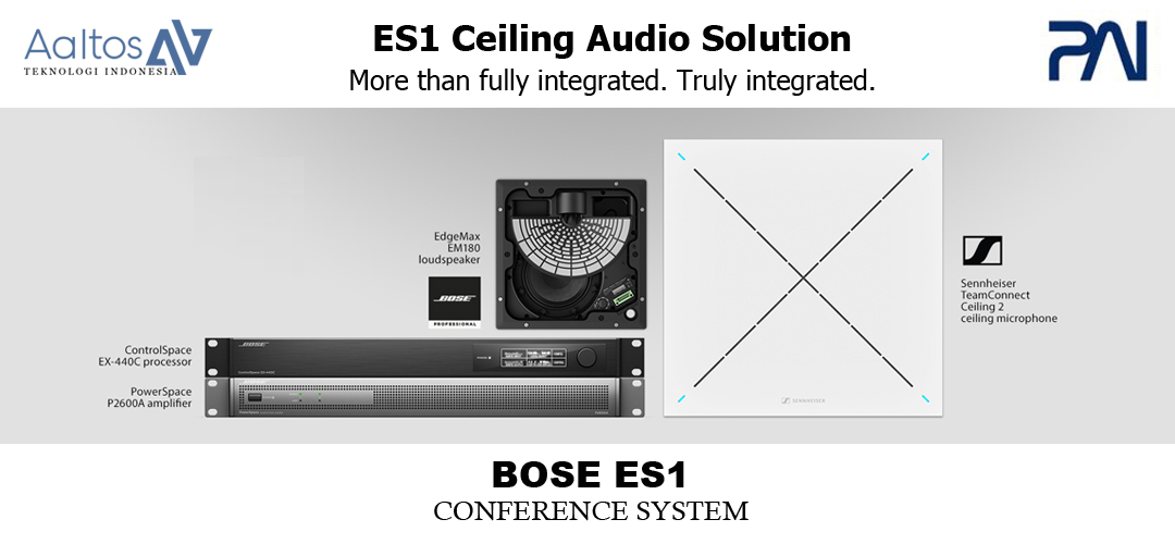 ES1 Ceiling Audio Solution